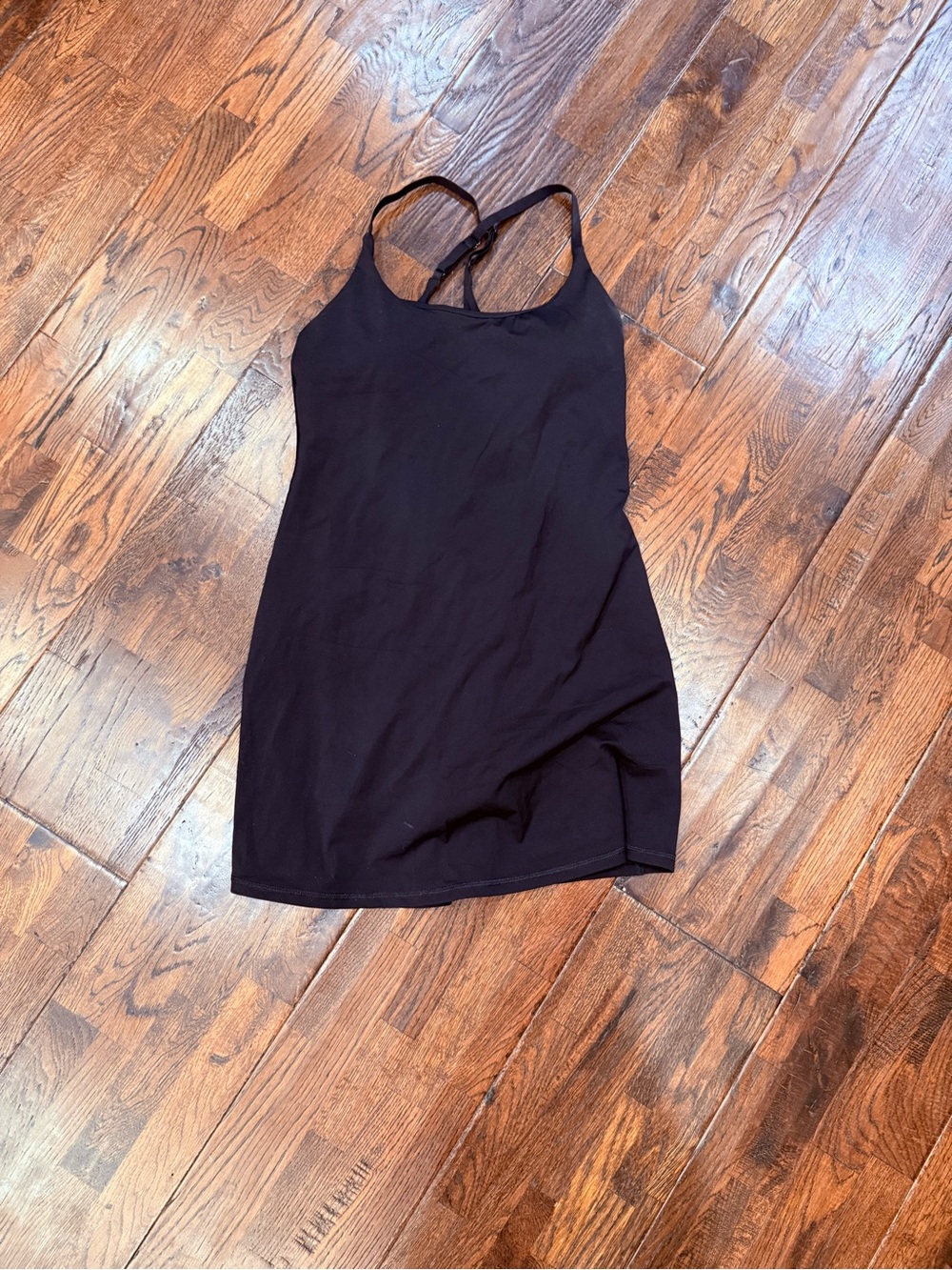 Black Racerback Tank Dress